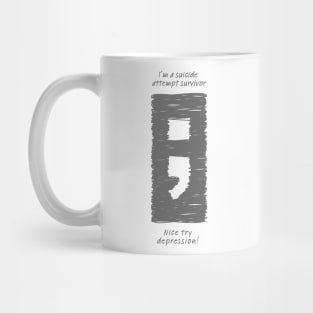 Semicolon ; Mug